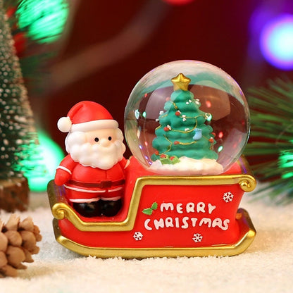 Animal Party Luminous Crystal Ball Music Box