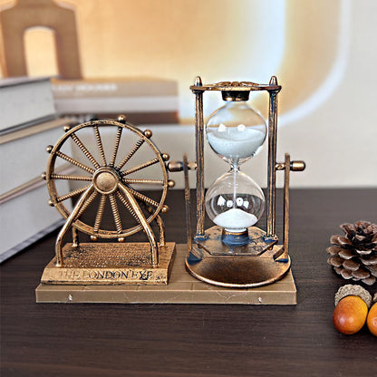 Retro Ferris Wheel Quicksand Hourglass Ornaments
