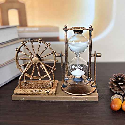 Retro Ferris Wheel Quicksand Hourglass Ornaments