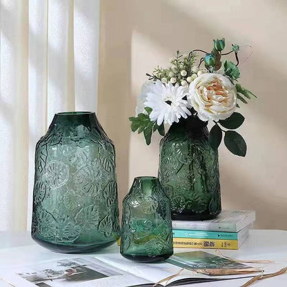 Modern Minimalist Glass Vase Transparent Ornaments