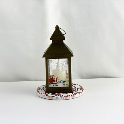 Christmas Decoration Luminous Candlestick Lamp Ornaments