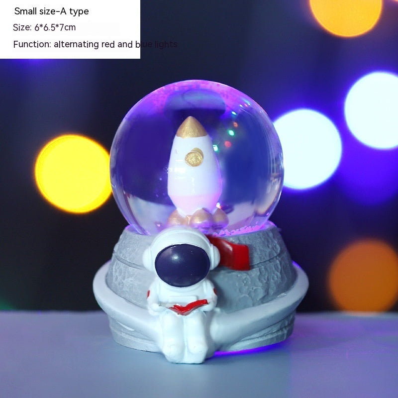 Animal Party Luminous Crystal Ball Music Box