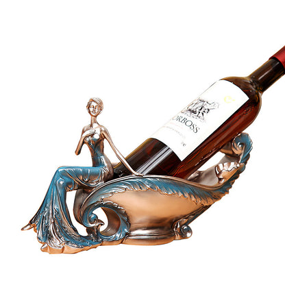 Étagère à vin rouge Accessoires pour la maison Artisanat en résine Décoration Salon