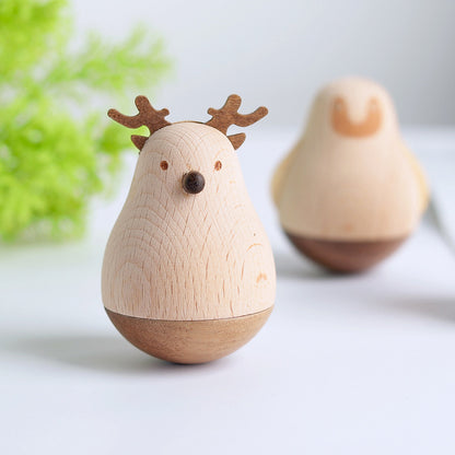 Ornements en bois pour gobelets