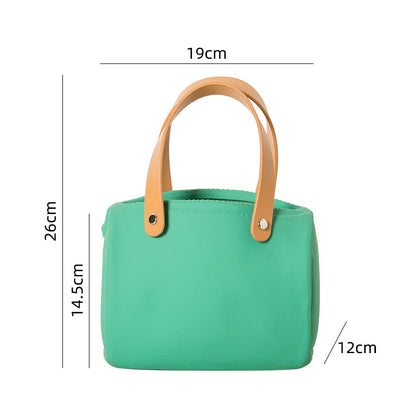Nordic Ceramic Handbag Vase Ornaments