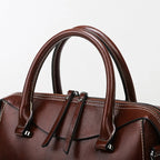 High-End Leather Messenger Bag