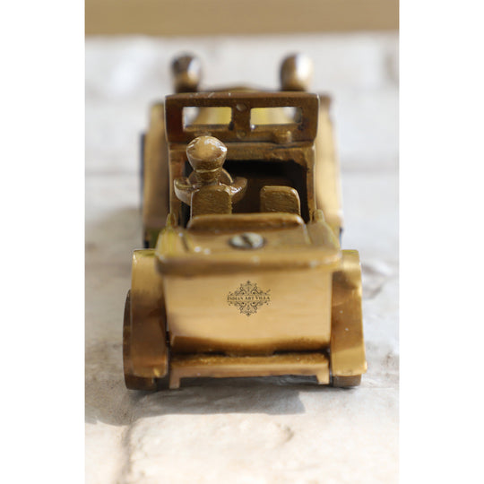 Brass Handcrafted Vintage Open Car Showpiece Figurine