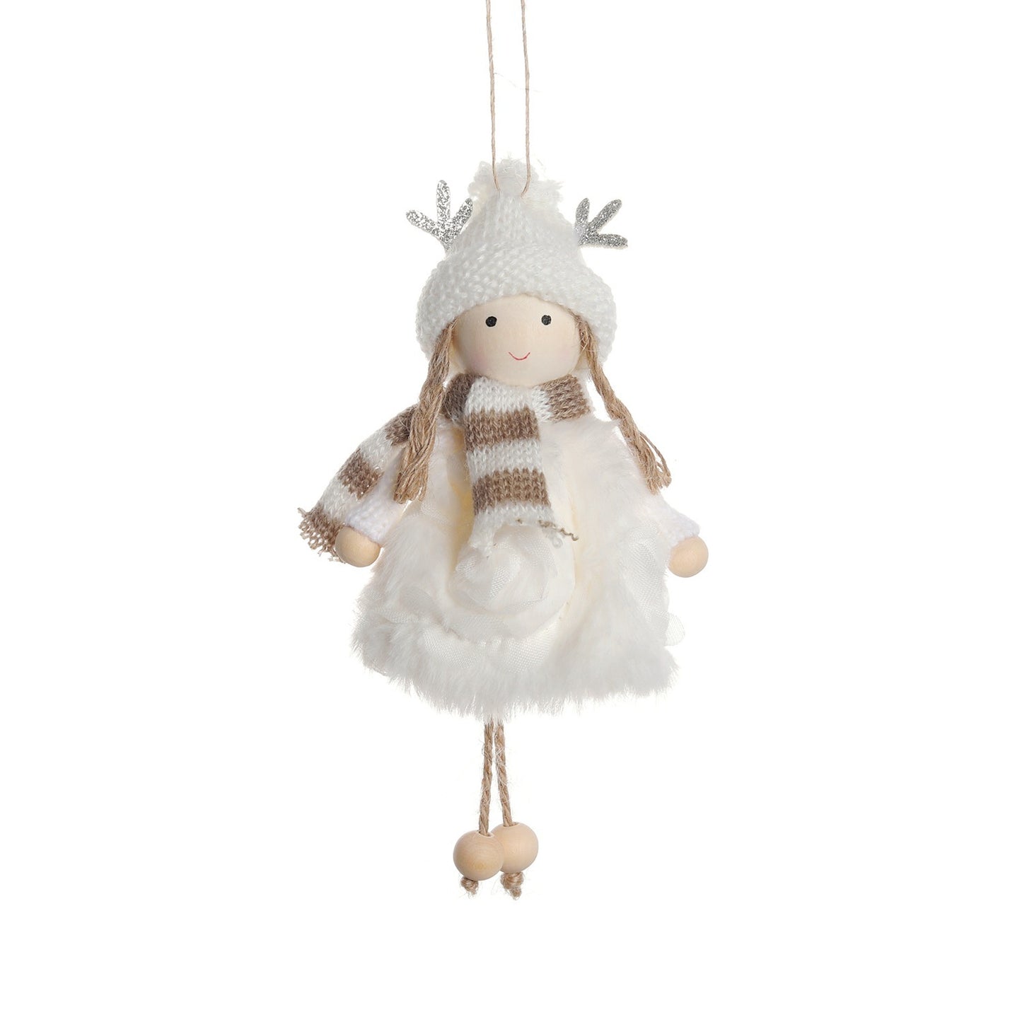 Χριστουγεννιάτικες διακοσμήσεις Ins Cute Wind Antlers κούκλα Angel Girls' Doll