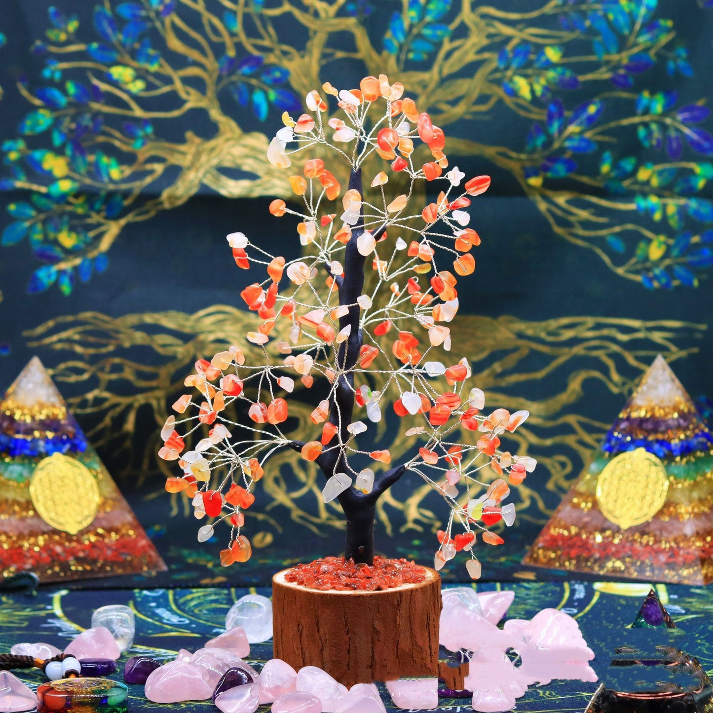 Crystal Tree Home Crafts Desktop Ornaments