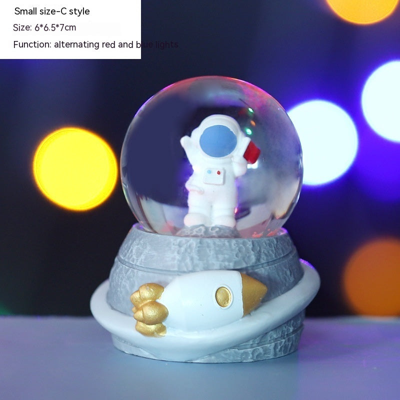 Animal Party Luminous Crystal Ball Music Box