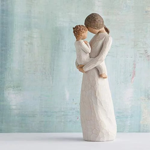 Resin Mother and Baby Crafts Home Decoration  Ornaments